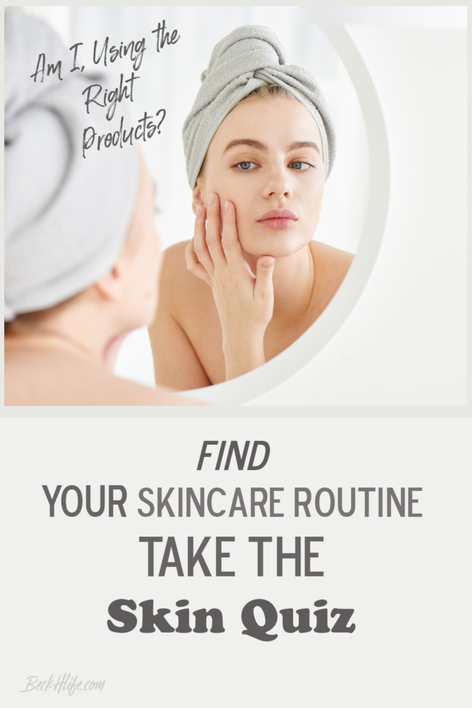 take the skin quiz to find your skin routine